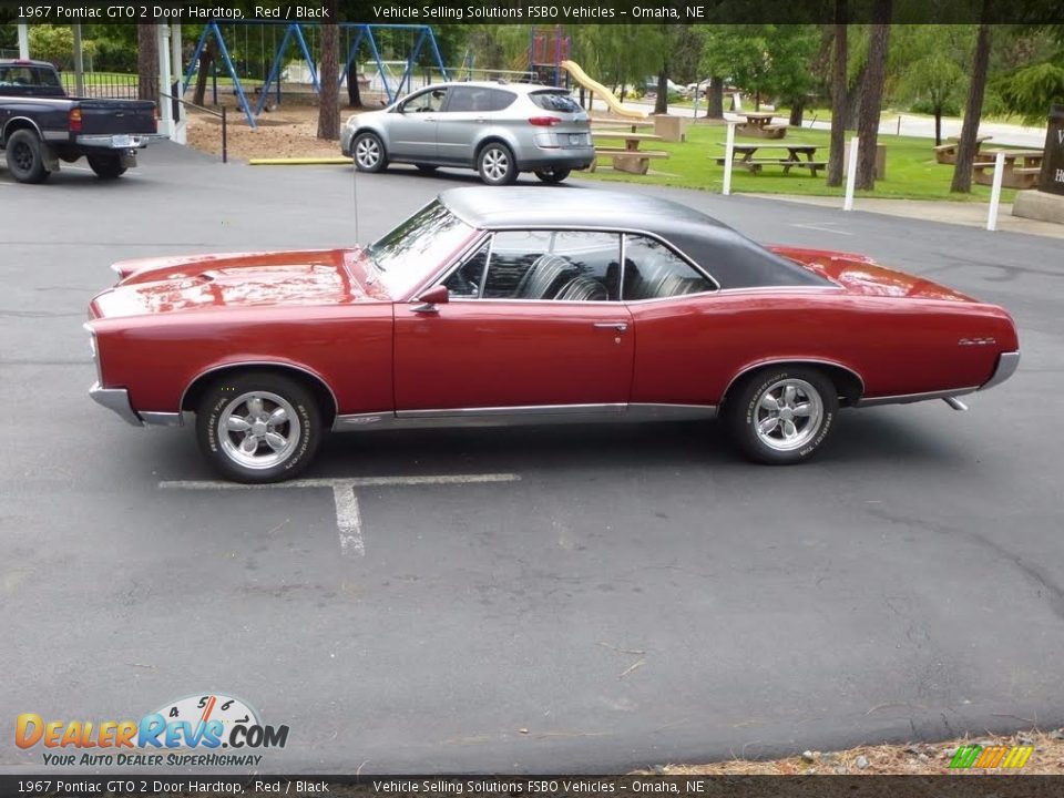 Red 1967 Pontiac GTO 2 Door Hardtop Photo #3