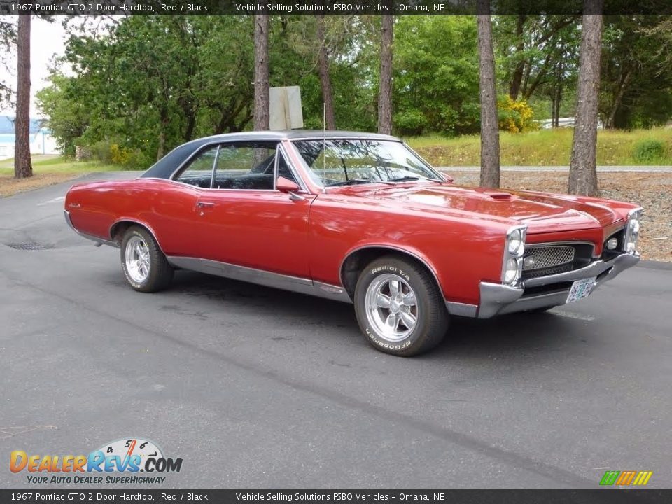 Red 1967 Pontiac GTO 2 Door Hardtop Photo #13