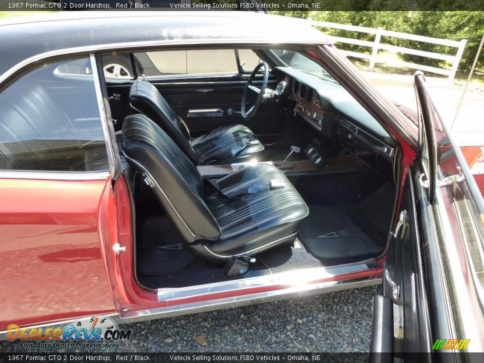 Black Interior - 1967 Pontiac GTO 2 Door Hardtop Photo #22