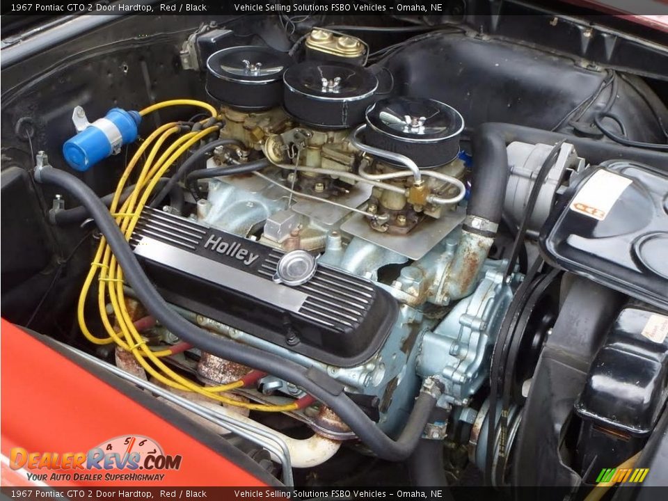 1967 Pontiac GTO 2 Door Hardtop 400 cid 6.5 Liter OHV 16-Valve V8 Engine Photo #32