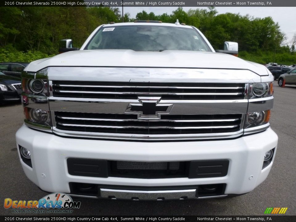 Summit White 2016 Chevrolet Silverado 2500HD High Country Crew Cab 4x4 Photo #2