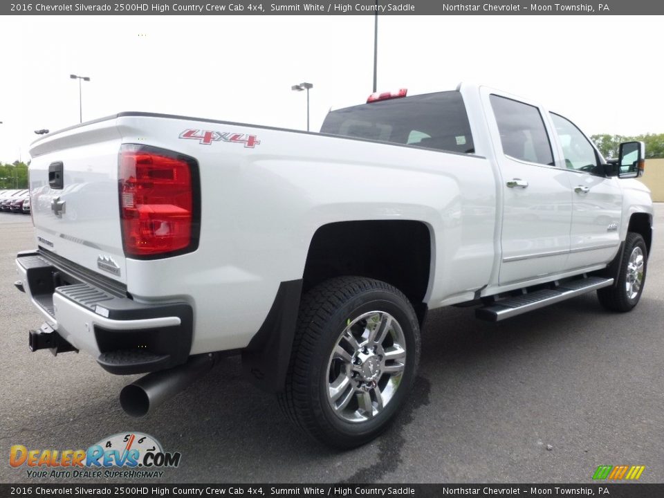 Summit White 2016 Chevrolet Silverado 2500HD High Country Crew Cab 4x4 Photo #5