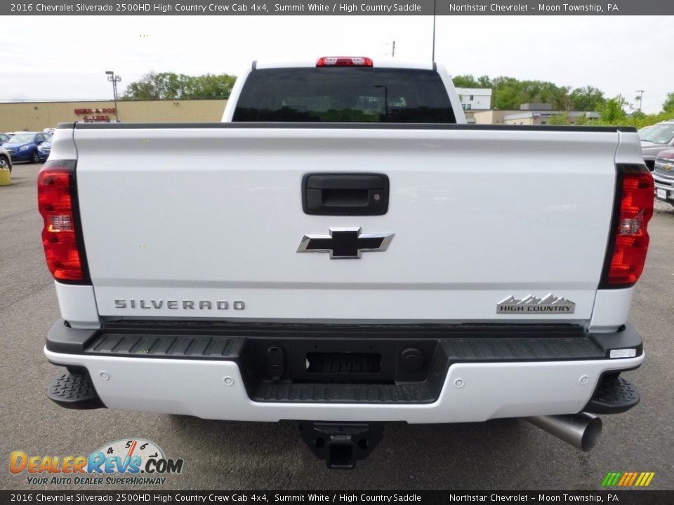 Summit White 2016 Chevrolet Silverado 2500HD High Country Crew Cab 4x4 Photo #6