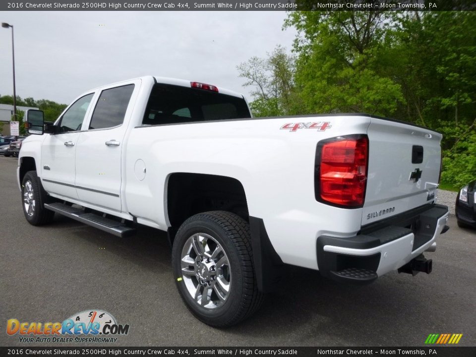 Summit White 2016 Chevrolet Silverado 2500HD High Country Crew Cab 4x4 Photo #7