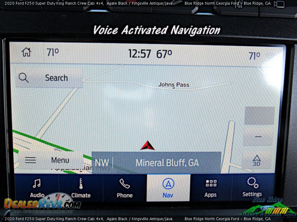 2020 Ford F250 Super Duty King Ranch Crew Cab 4x4 Agate Black / Kingsville Antique/Java Photo #26