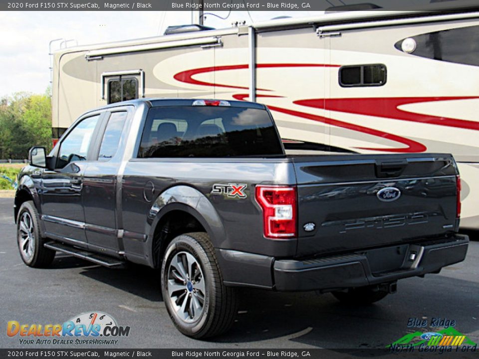 2020 Ford F150 STX SuperCab Magnetic / Black Photo #3