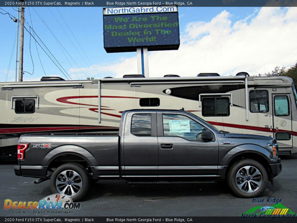 2020 Ford F150 STX SuperCab Magnetic / Black Photo #6