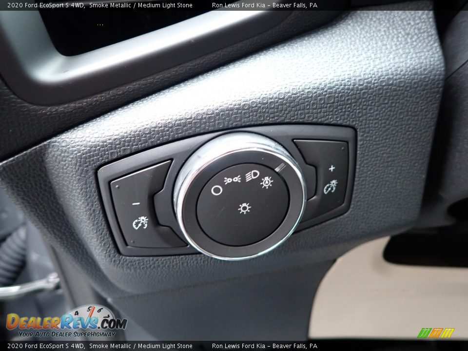 2020 Ford EcoSport S 4WD Smoke Metallic / Medium Light Stone Photo #12