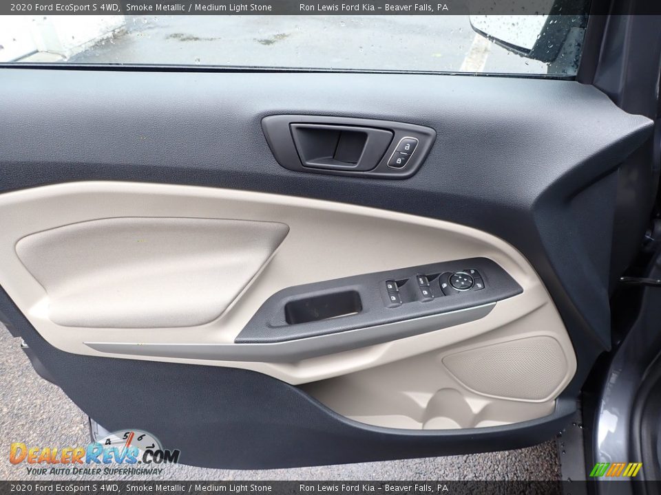 2020 Ford EcoSport S 4WD Smoke Metallic / Medium Light Stone Photo #17
