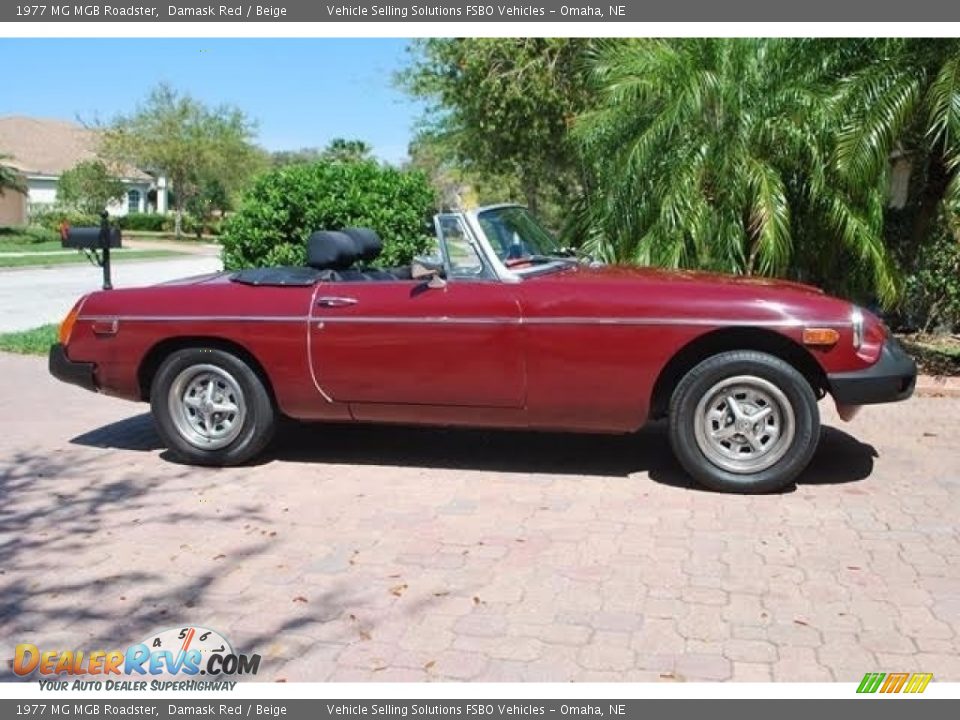 Damask Red 1977 MG MGB Roadster Photo #1