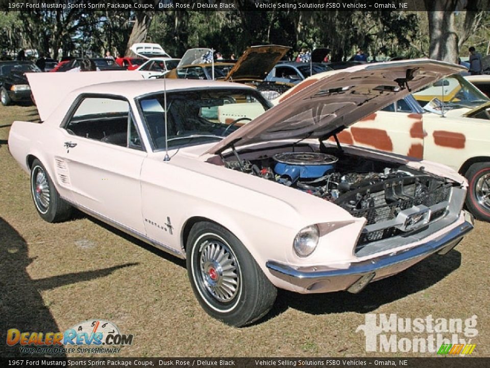 Dusk Rose 1967 Ford Mustang Sports Sprint Package Coupe Photo #1