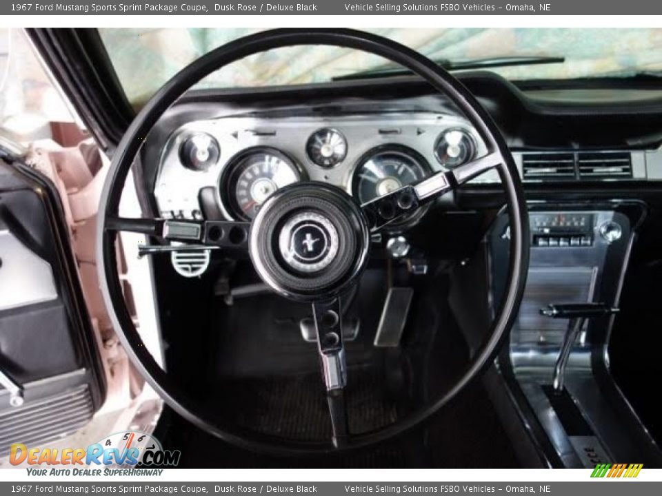 1967 Ford Mustang Sports Sprint Package Coupe Steering Wheel Photo #12