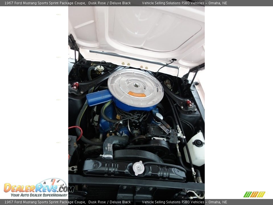 1967 Ford Mustang Sports Sprint Package Coupe 289 cid OHV 16-Valve V8 Engine Photo #20