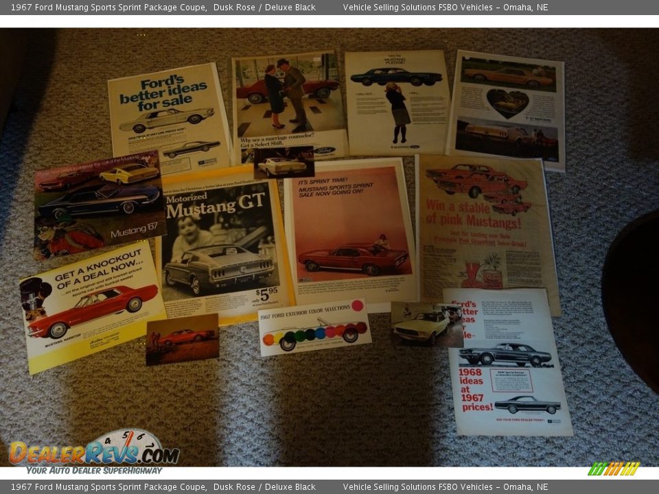 Books/Manuals of 1967 Ford Mustang Sports Sprint Package Coupe Photo #36