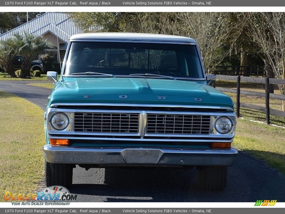 Reef Aqua 1970 Ford F100 Ranger XLT Regular Cab Photo #2