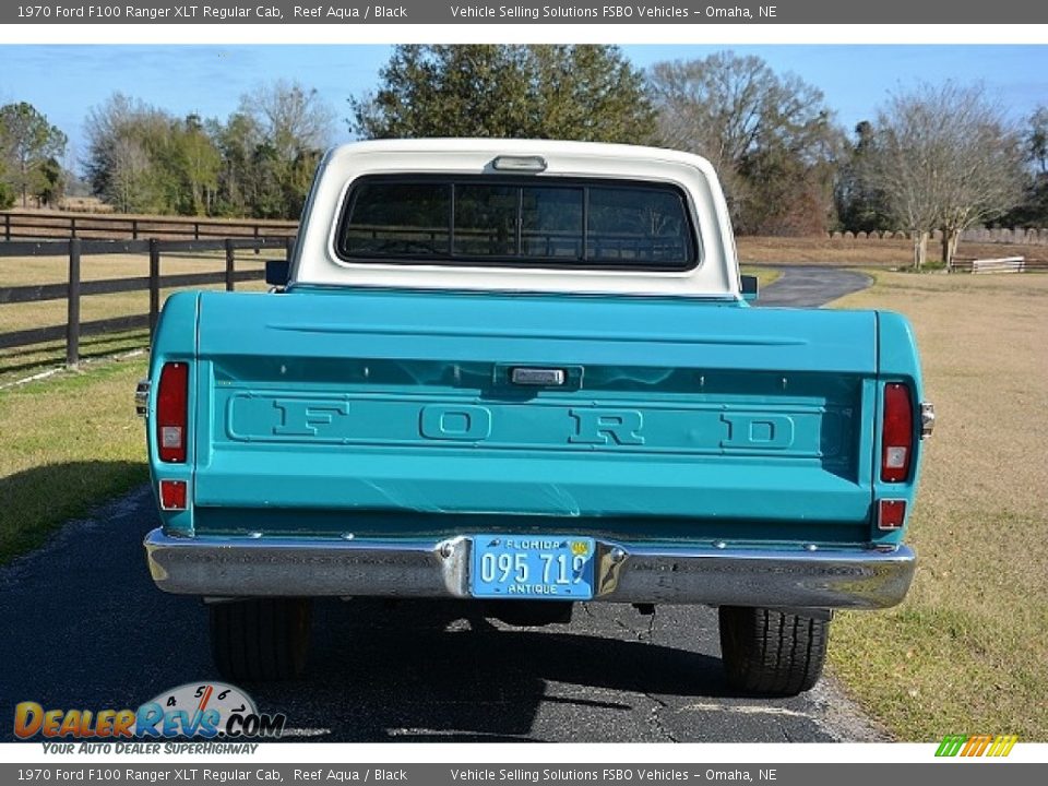 Reef Aqua 1970 Ford F100 Ranger XLT Regular Cab Photo #4