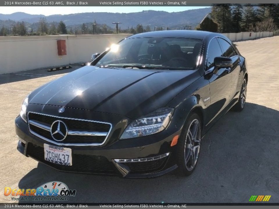 2014 Mercedes-Benz CLS 63 AMG Black / Black Photo #1