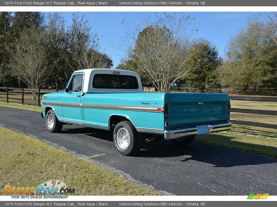 Reef Aqua 1970 Ford F100 Ranger XLT Regular Cab Photo #22