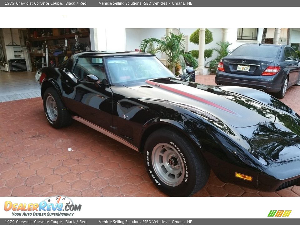 1979 Chevrolet Corvette Coupe Black / Red Photo #2