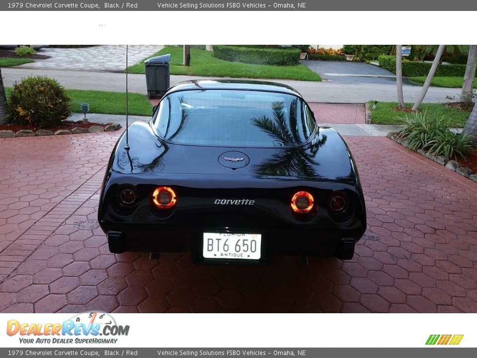 1979 Chevrolet Corvette Coupe Black / Red Photo #6