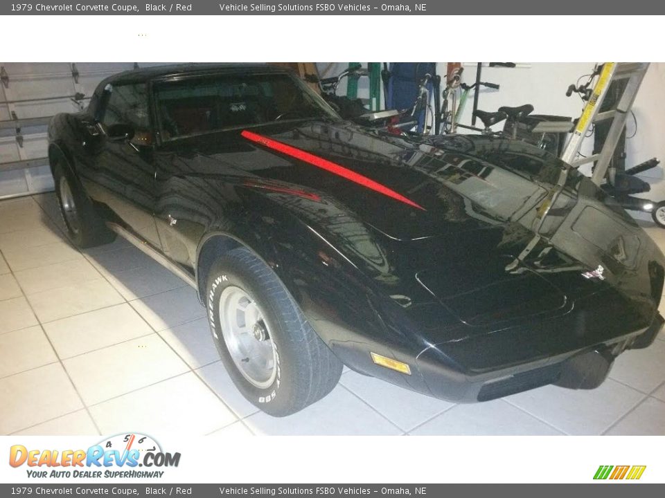 1979 Chevrolet Corvette Coupe Black / Red Photo #8