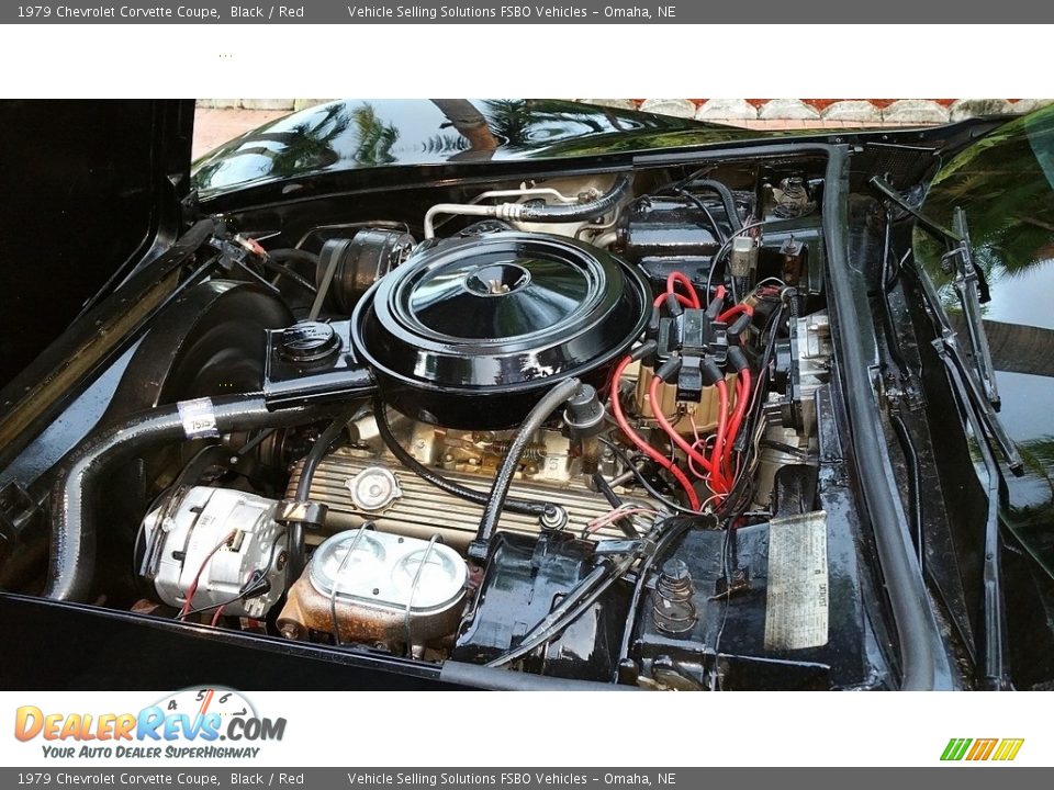 1979 Chevrolet Corvette Coupe Black / Red Photo #17