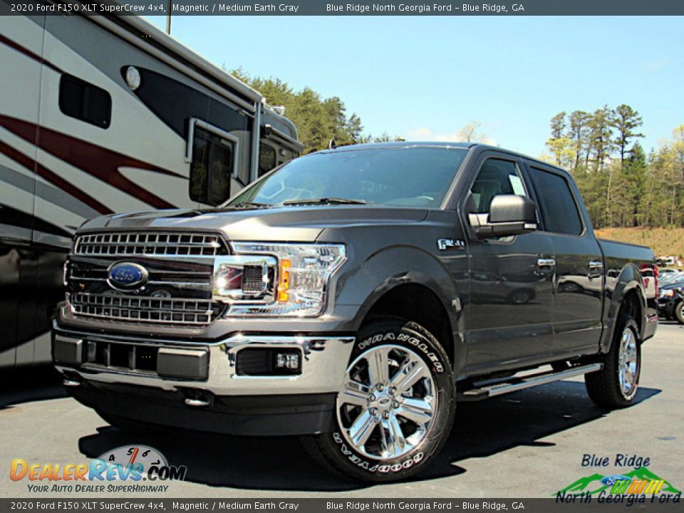 2020 Ford F150 XLT SuperCrew 4x4 Magnetic / Medium Earth Gray Photo #1