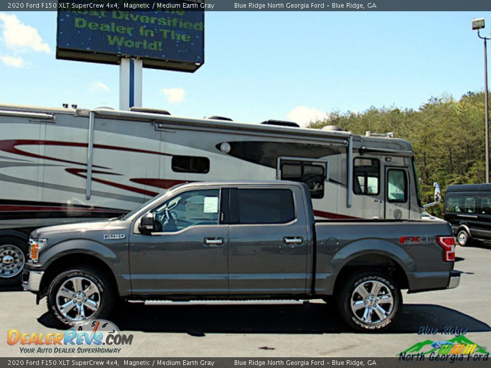 2020 Ford F150 XLT SuperCrew 4x4 Magnetic / Medium Earth Gray Photo #2