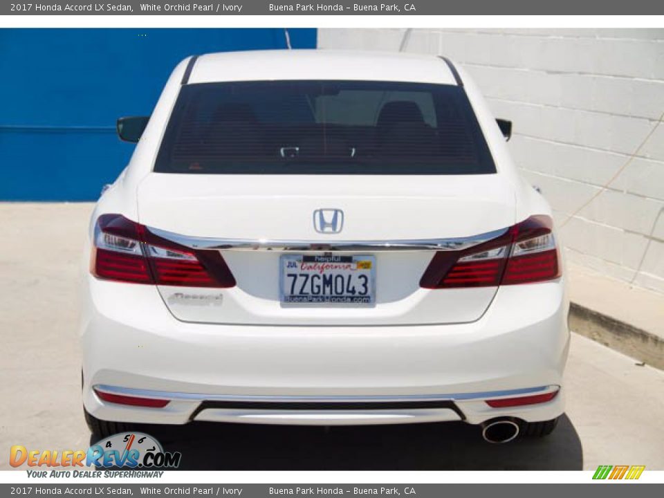 2017 Honda Accord LX Sedan White Orchid Pearl / Ivory Photo #11