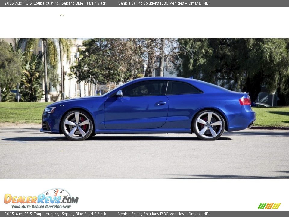 2015 Audi RS 5 Coupe quattro Sepang Blue Pearl / Black Photo #19