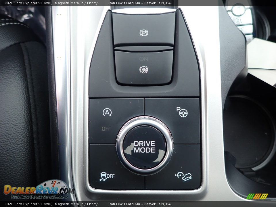 2020 Ford Explorer ST 4WD Magnetic Metallic / Ebony Photo #18