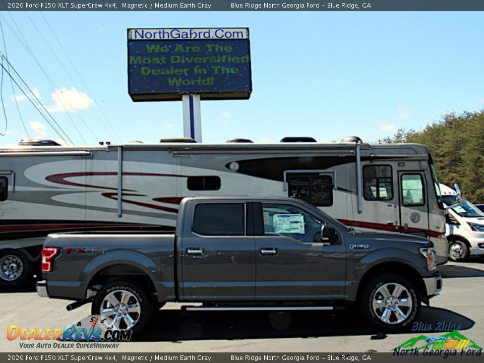 2020 Ford F150 XLT SuperCrew 4x4 Magnetic / Medium Earth Gray Photo #6