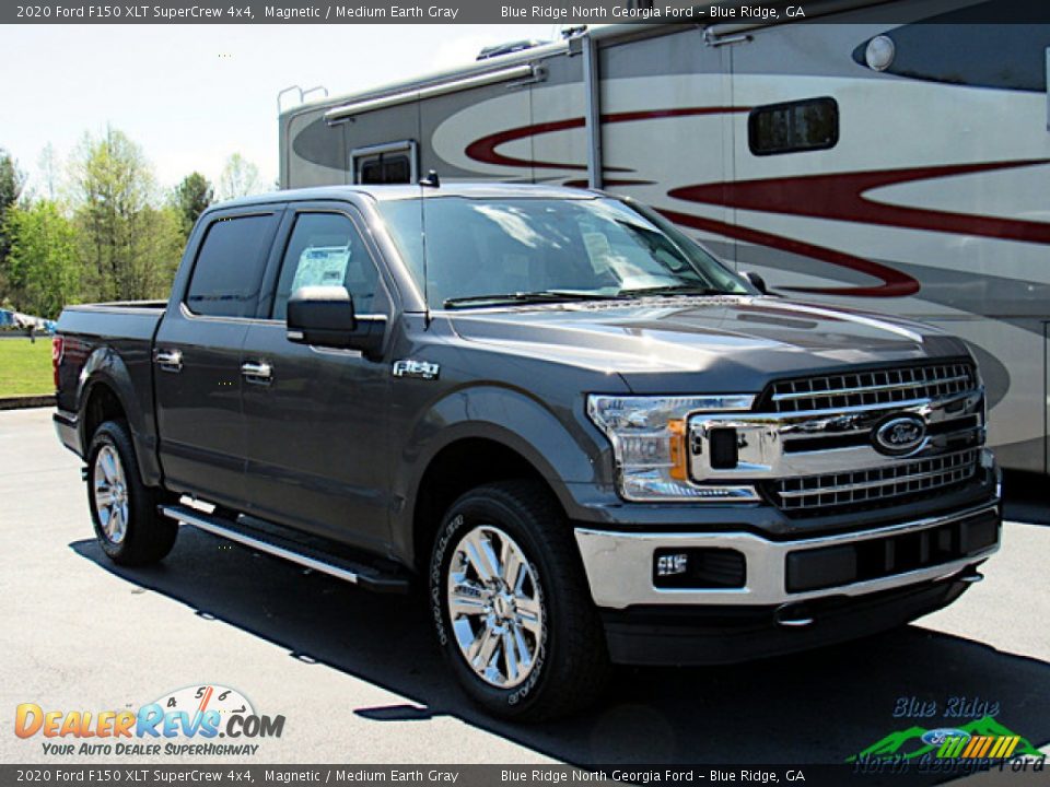 2020 Ford F150 XLT SuperCrew 4x4 Magnetic / Medium Earth Gray Photo #8