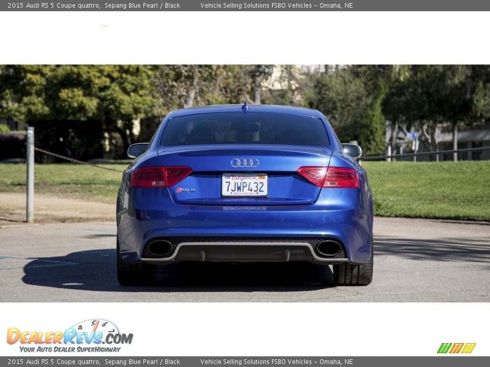 2015 Audi RS 5 Coupe quattro Sepang Blue Pearl / Black Photo #24