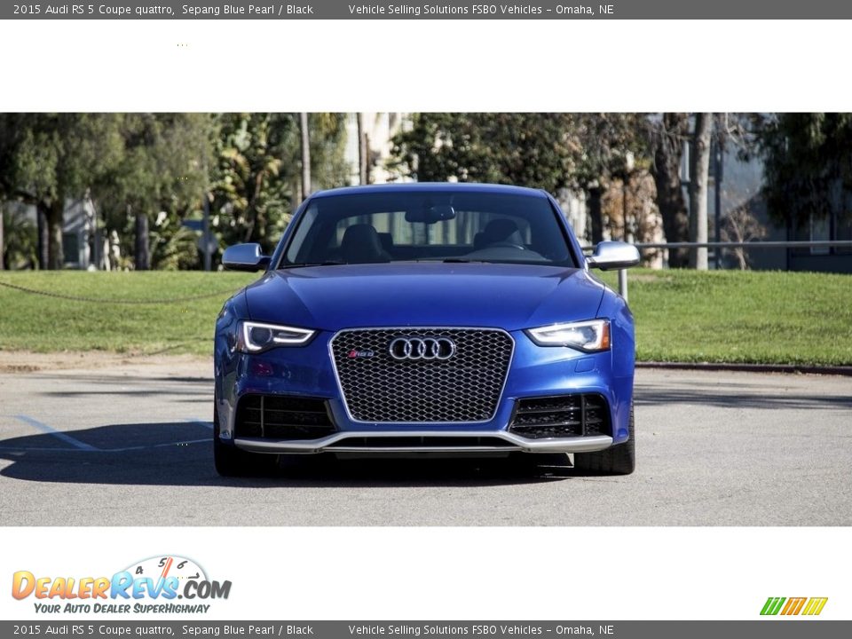 2015 Audi RS 5 Coupe quattro Sepang Blue Pearl / Black Photo #26