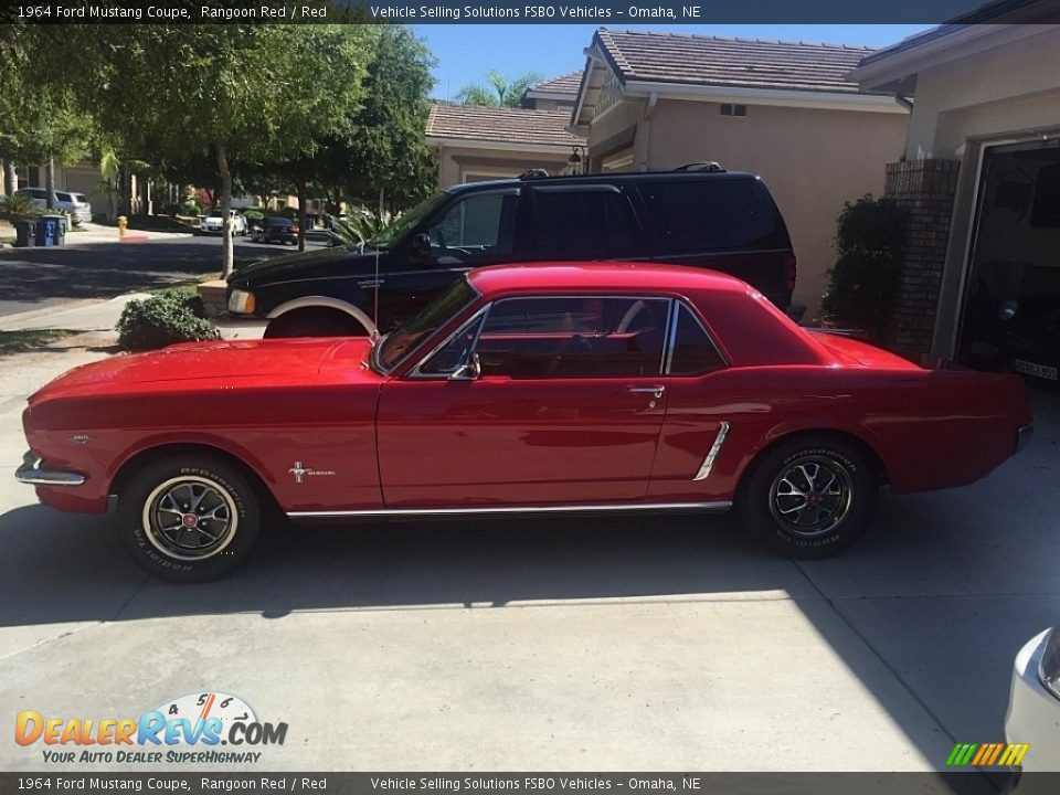 Rangoon Red 1964 Ford Mustang Coupe Photo #2