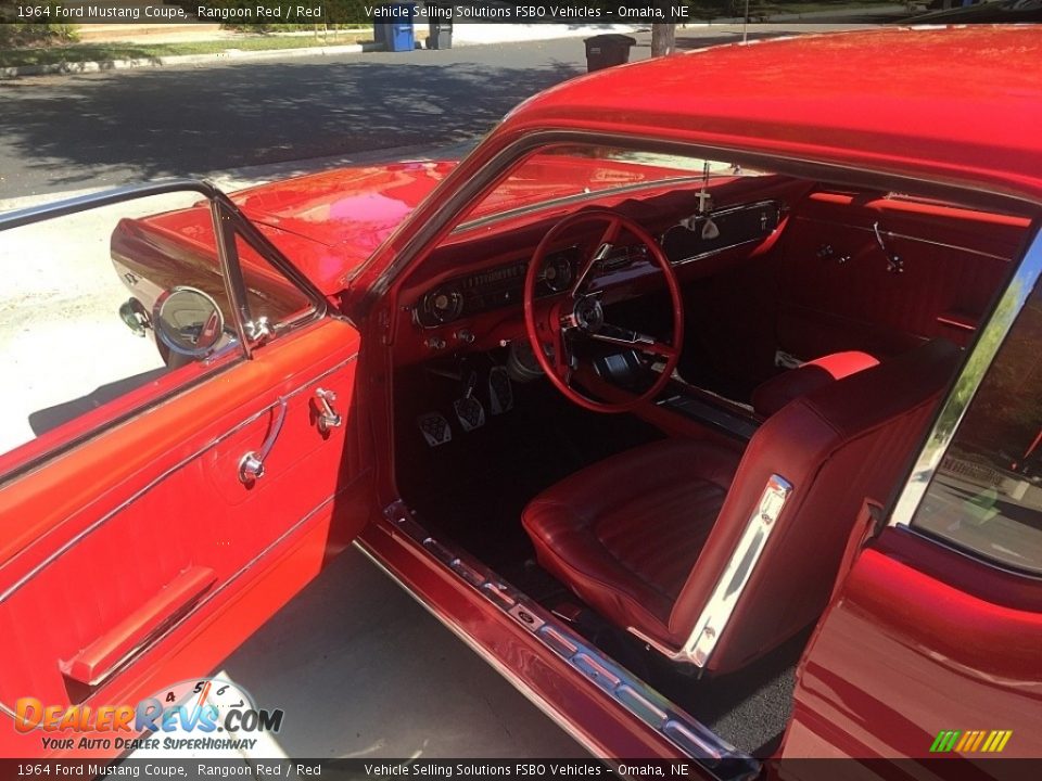 Front Seat of 1964 Ford Mustang Coupe Photo #5