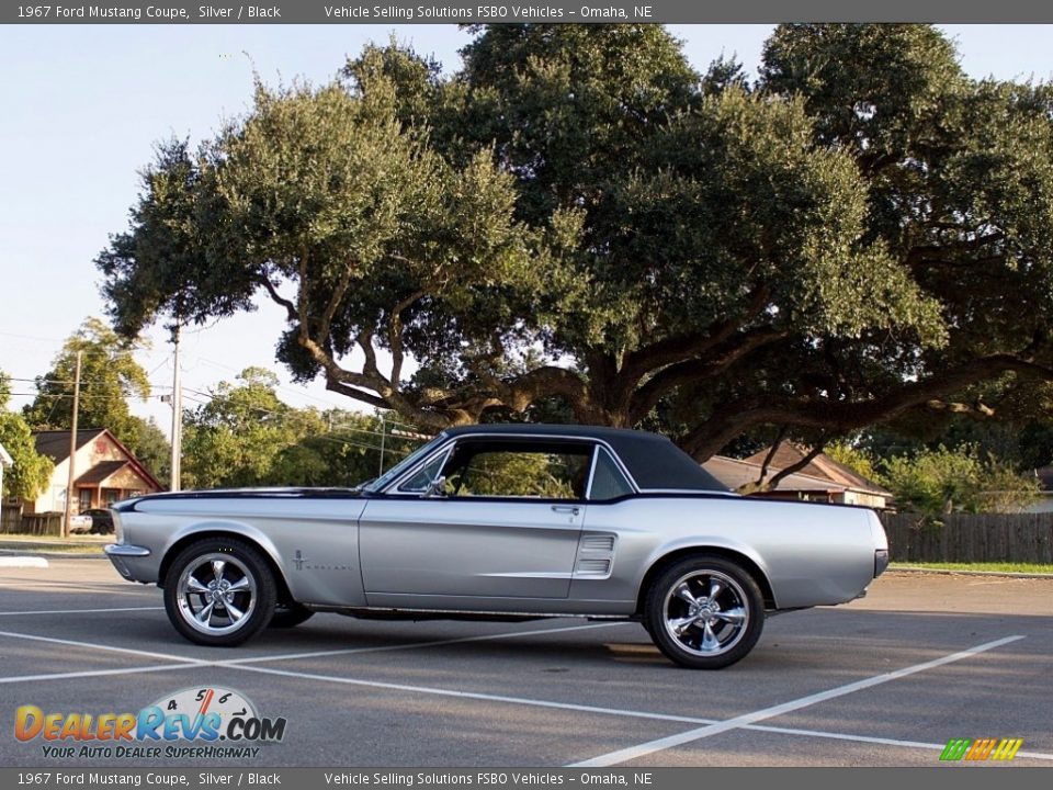 Silver 1967 Ford Mustang Coupe Photo #1