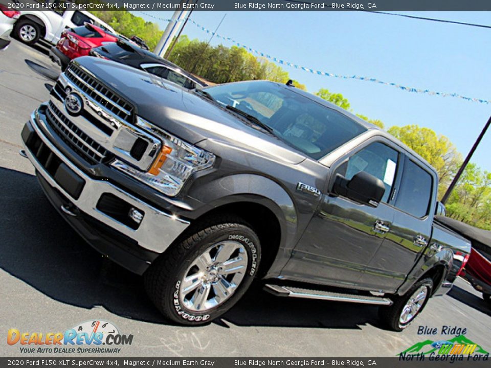2020 Ford F150 XLT SuperCrew 4x4 Magnetic / Medium Earth Gray Photo #33