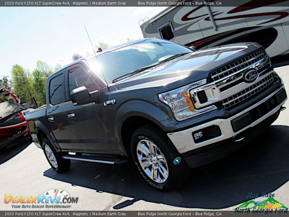 2020 Ford F150 XLT SuperCrew 4x4 Magnetic / Medium Earth Gray Photo #34