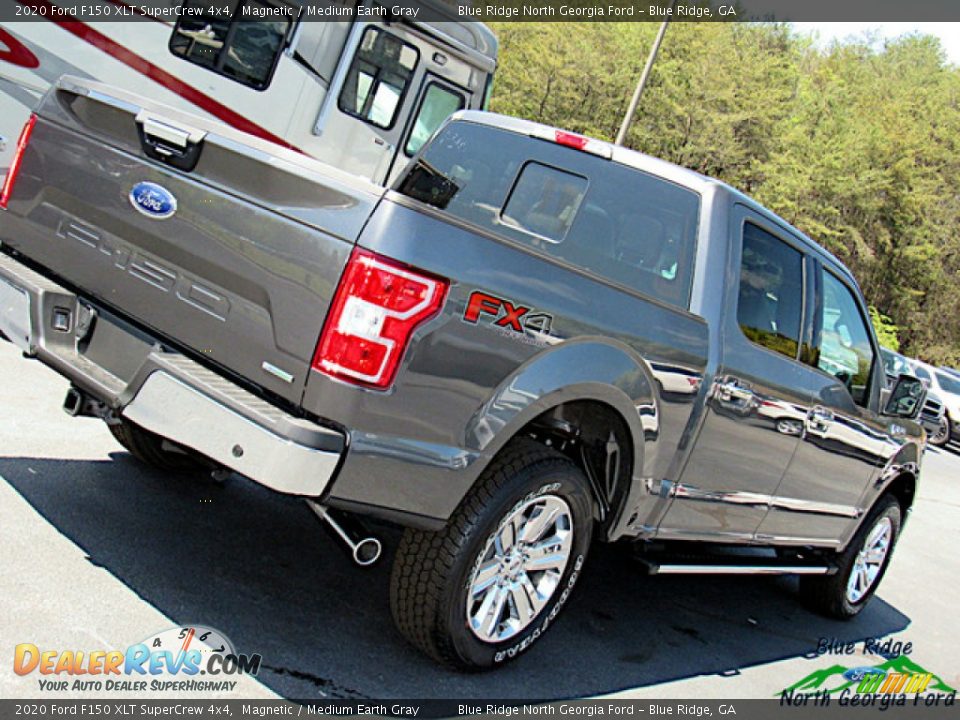 2020 Ford F150 XLT SuperCrew 4x4 Magnetic / Medium Earth Gray Photo #35
