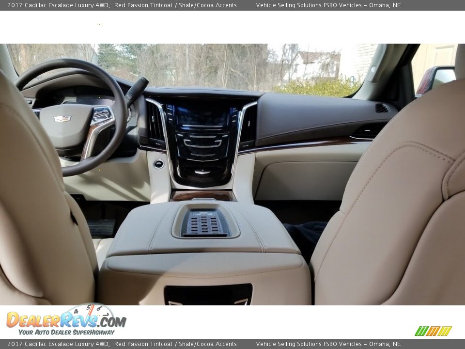 2017 Cadillac Escalade Luxury 4WD Red Passion Tintcoat / Shale/Cocoa Accents Photo #16