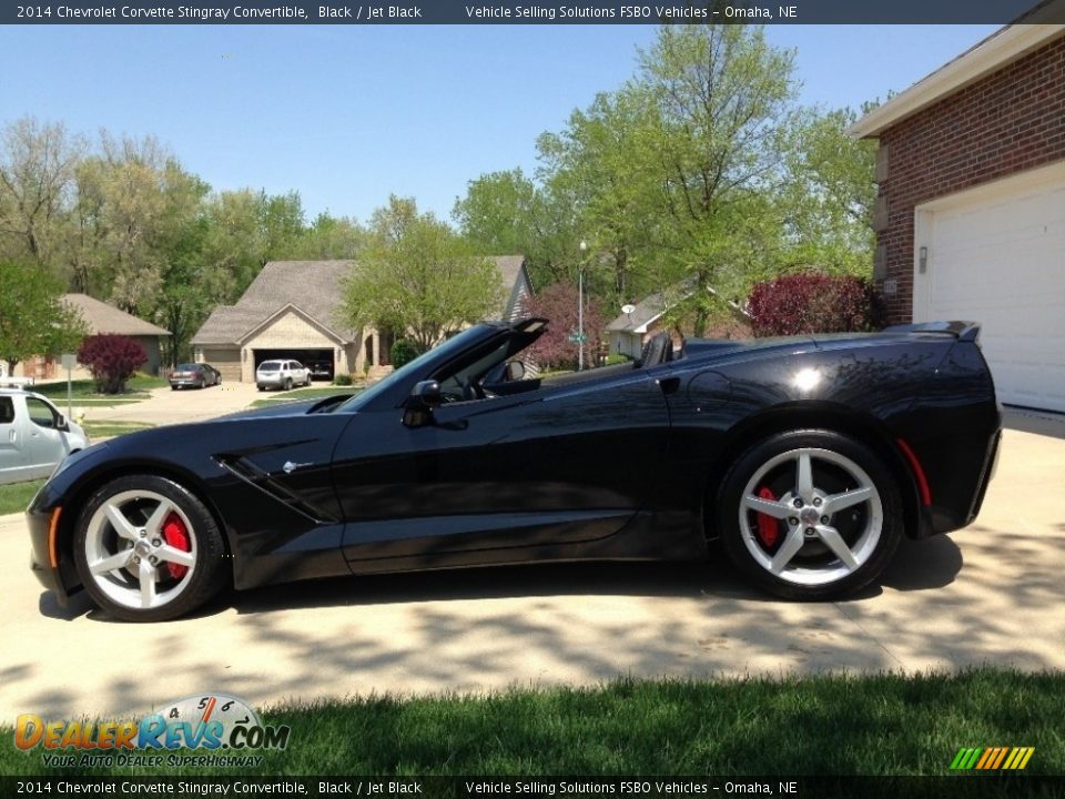 2014 Chevrolet Corvette Stingray Convertible Black / Jet Black Photo #1