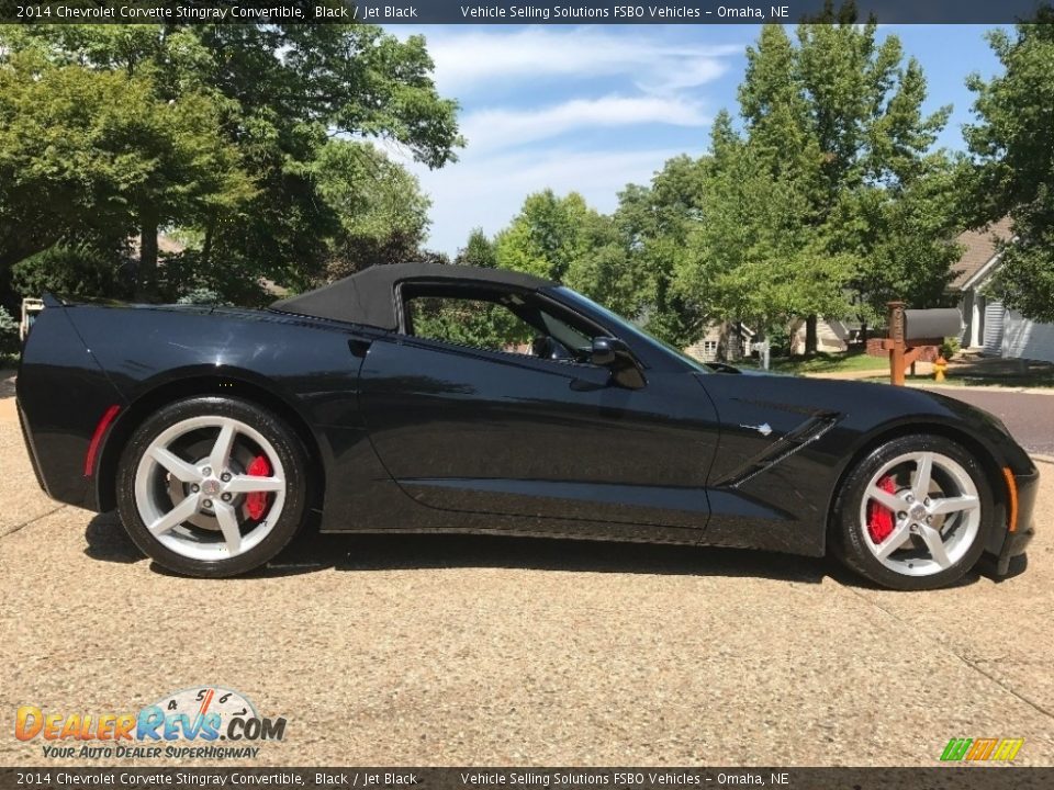 2014 Chevrolet Corvette Stingray Convertible Black / Jet Black Photo #3