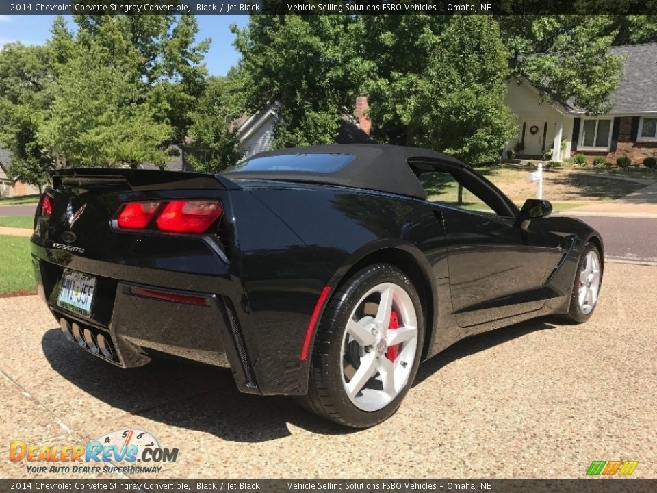 2014 Chevrolet Corvette Stingray Convertible Black / Jet Black Photo #5