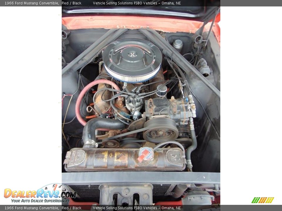 1966 Ford Mustang Convertible 289 V8 Engine Photo #14