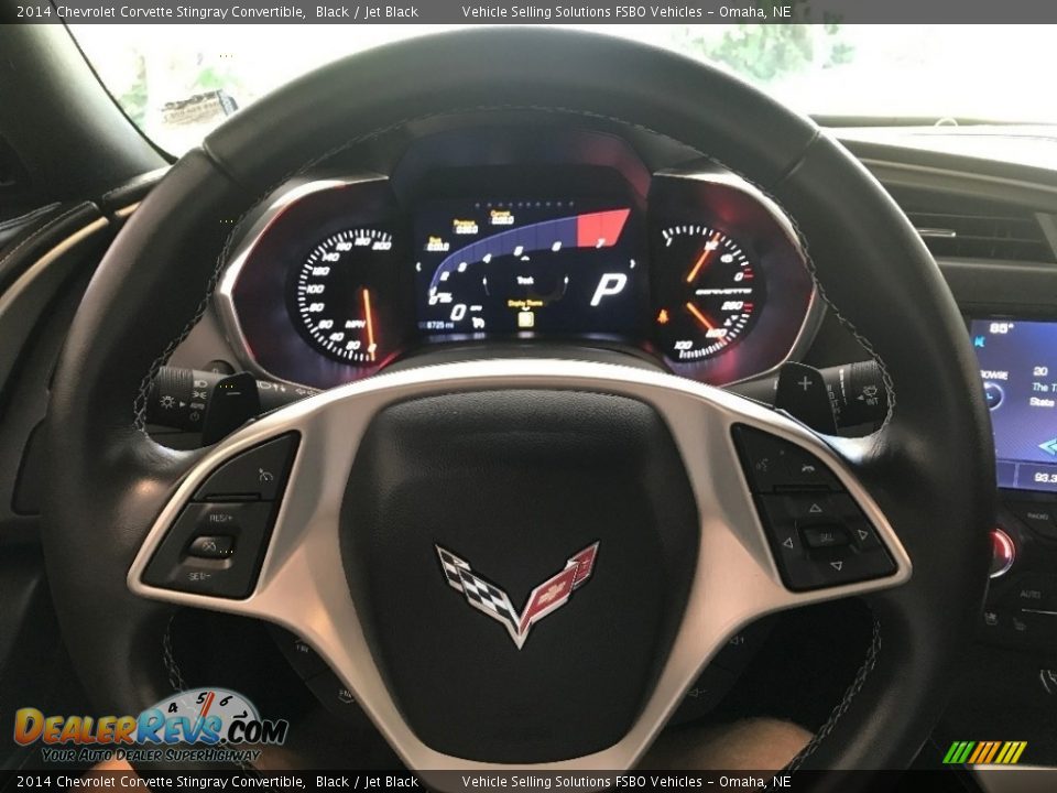 2014 Chevrolet Corvette Stingray Convertible Black / Jet Black Photo #7