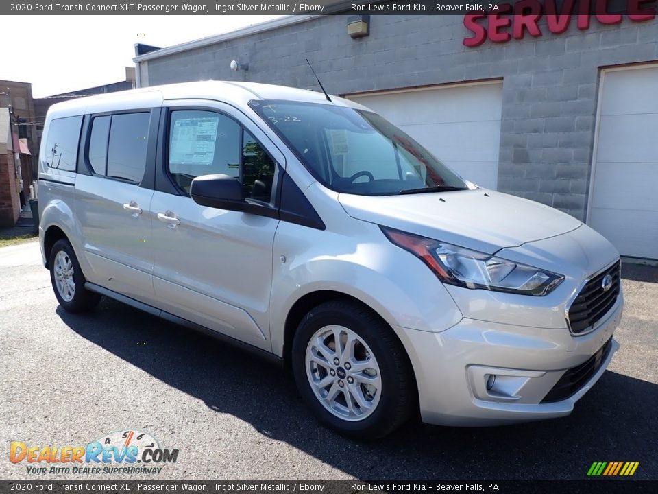 Front 3/4 View of 2020 Ford Transit Connect XLT Passenger Wagon Photo #9