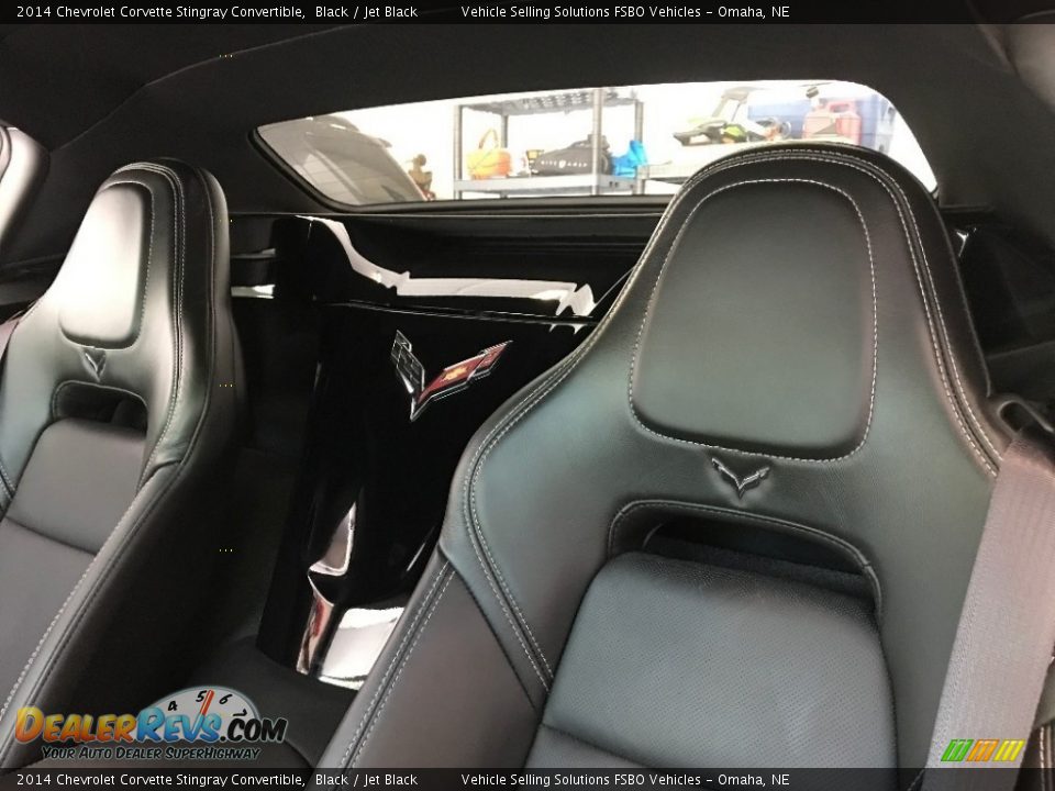 2014 Chevrolet Corvette Stingray Convertible Black / Jet Black Photo #9