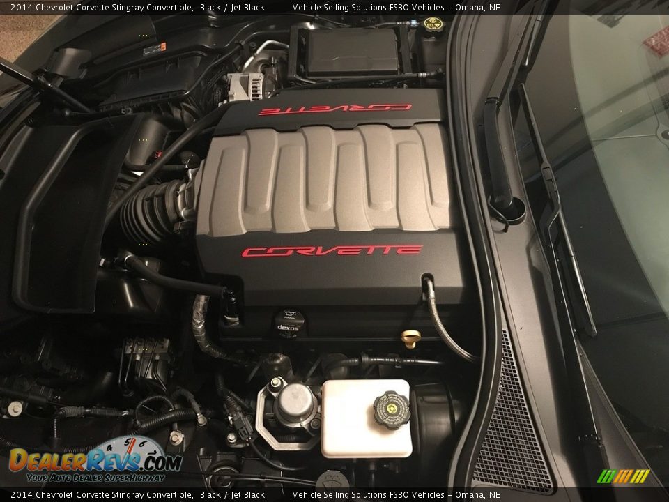 2014 Chevrolet Corvette Stingray Convertible Black / Jet Black Photo #10